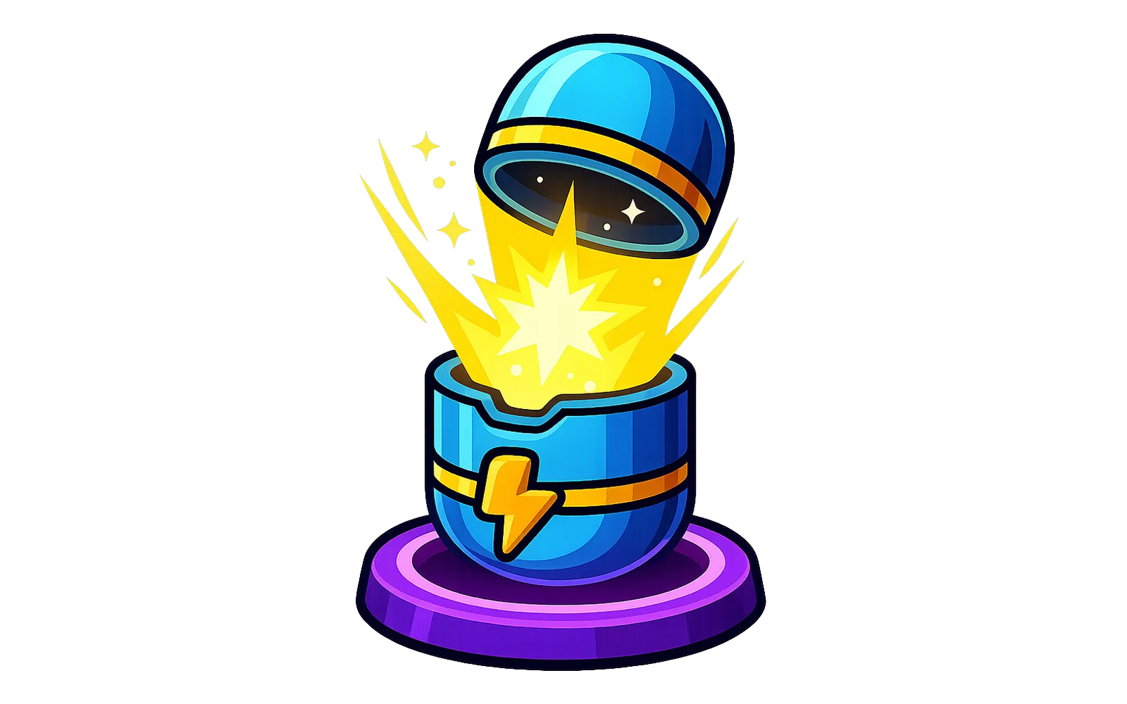 Capsule opening animation